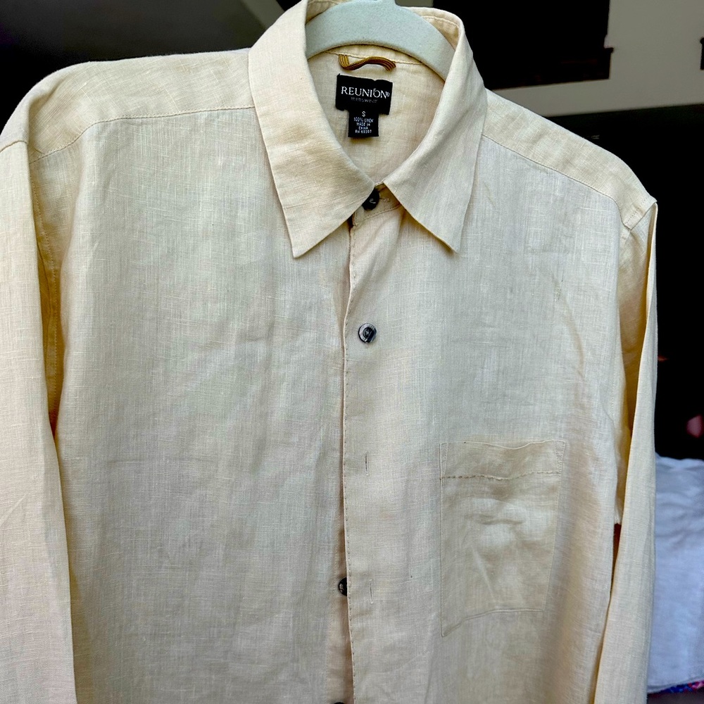 Reunion 100% Linen Shirt